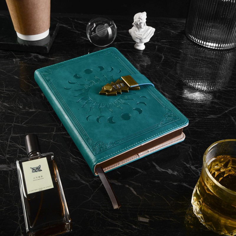 Lock Diary with Pen, Secret Diary with Lock, A5 Ruled