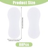 SUPERFINDINGS 80 Sheets Cardboard Socks Inserts Chipboard Cardboard for Socks