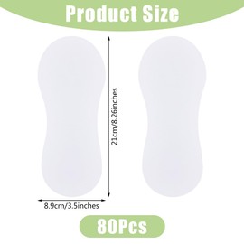 SUPERFINDINGS 80 Sheets Cardboard Socks Inserts Chipboard Cardboard for Socks White Socks Display Card Low Cut Socks Organizers Card for Socks Retail Display