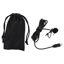 Lapel Microphone Anti Interference Omnidirectional Clip On Lavalier Microphone for Insta360 ONE X2 X3