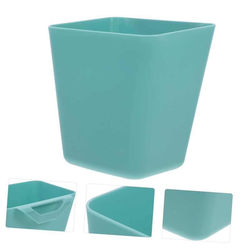 Mobestech 8pcs Plastic Hanging Baskets Multifunctional Storage for Home Organization