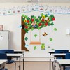 MALLMALL6 198Pcs Classroom Tree Bulletin Board Decor Seasonal Tree Summer