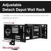 Tour Pack Wall Mount Bracket, Storage Rack for Harley Touring