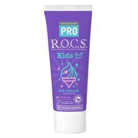 R.O.C.S. Rox Pro Kids (3 - 7 Years Old), Ice Cream Flavor, Mineral Blend, Children's Teeth, 1.6 oz (45 g)