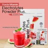 PowderVitamin Electrolytes Powder Plus, cetogénico, sandía, sin azúcar, 1000 mg