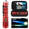 Rechargeable Flashlight High Lumens- Super Bright Magnetic Flash Light with