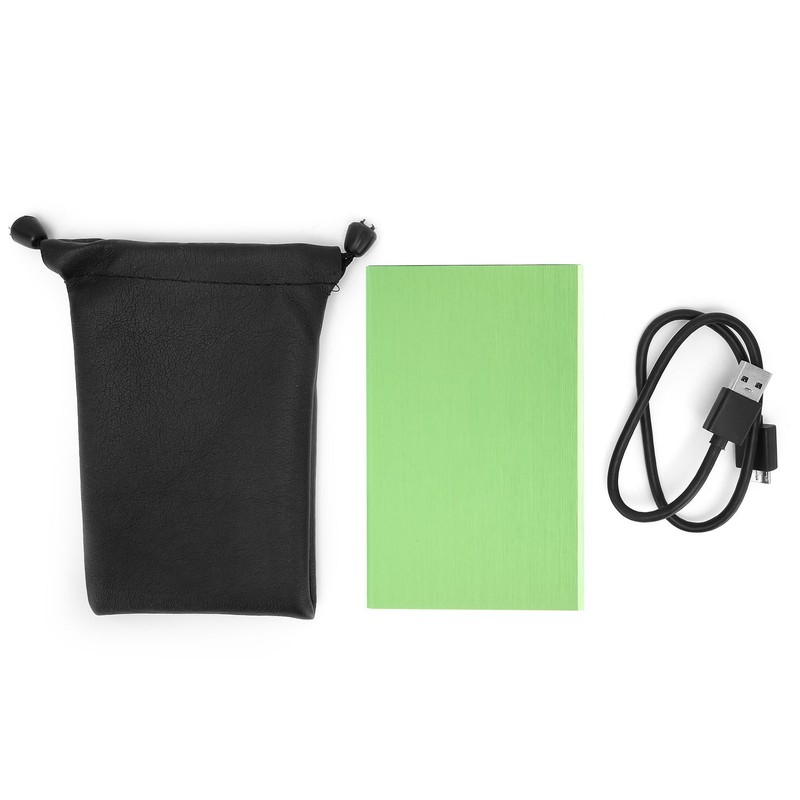 BU KING External Drive 2.5 Inch YD00012 Green Mobile Hard