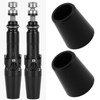 EMSea 4Pcs 0.335inch Golf Club Shaft Ferrules Compatible with Titleist