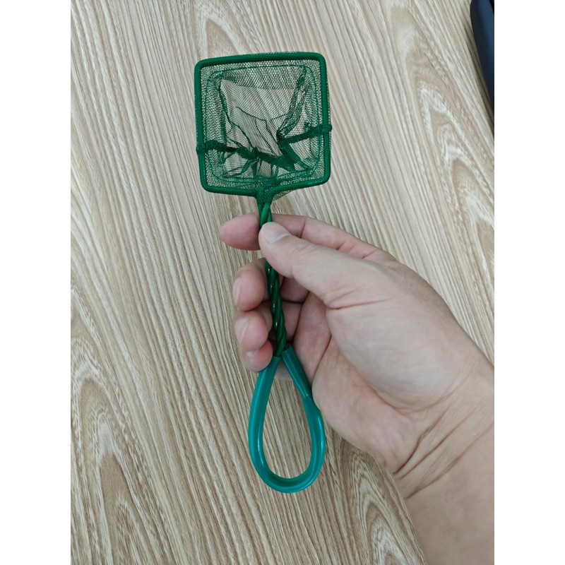 1 Piece 2.56 Inch Mini Aquarium Fish Net with Plastic