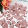 Crown Confetti,Diyxisk 30g Table Decorations,Baby Shower,Diy Birthday Wedding Party,Biodegradable (Rose