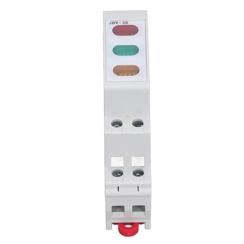 DIN Rail Indicator Light Red Yellow Green LED Indicator Light