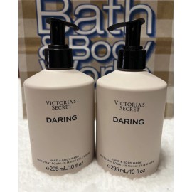 Victoria's Secret LOT 2 VICTORIA'S SECRET DARING FINE FRAGRANCE MOISTURIZING HAND & BODY WASH