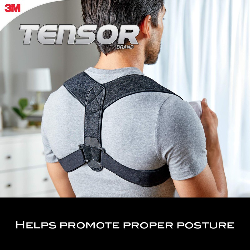 Tensor Posture Corrector, Adjustable Back Support, for Women and Men,