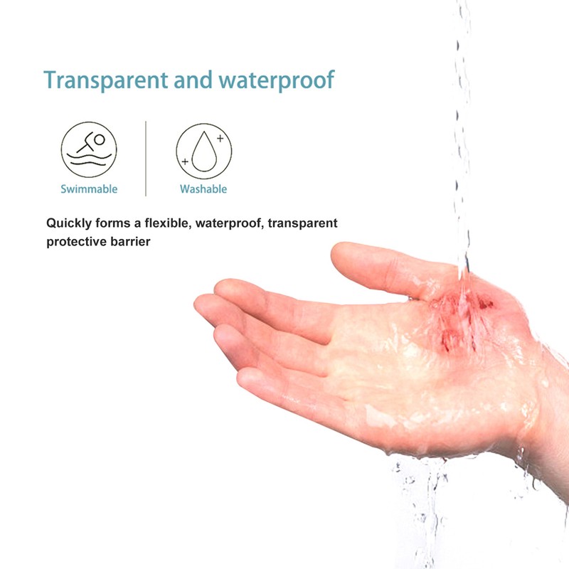 10ml Liquid Bandage Healing Waterproof Elastic Protective Stretchable Liquid Bandage