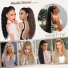 Gx Beauty 32 Inch Flexible Wrap Around Ponytail Extension Long