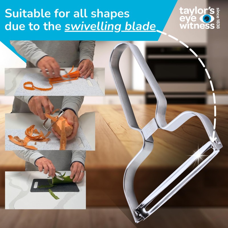 Taylor's Eye Witness 7.5cm Extra-Wide Peeler