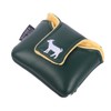 SHABIER Dark Green Golf Large Mallet Headcover with NO.12 Design
