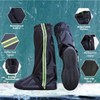 Tuabyem Waterproof Shoe Covers,1 Pair Reusable Non- Snow Rain Shoe