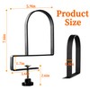 Metal Book Ends for Shelves - Heavy Duty Adjustable Bookends