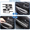 Fgtagtal Window Lift Switch Cover Compatible with Nissan Titan 2016-2023,