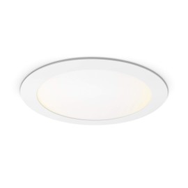 LED round panel with 18W power, flush mount, dim function, neutral white colour, 22.5 cm; Type: Economy UR18225.
