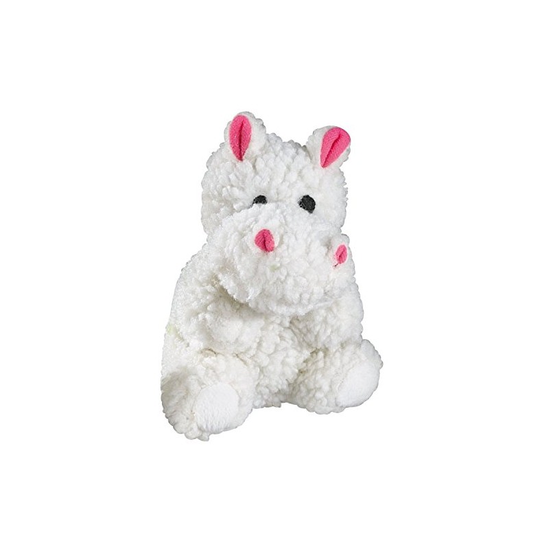 Zanies Fleecy Friend Dog Toys, 6" Hippo