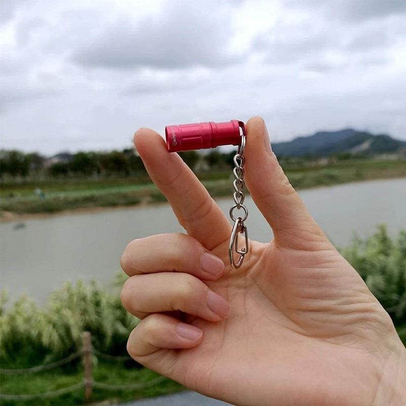 Nitefox e1 Smallest Flaghlight Tiny Micro Mini Keychain Light Bright