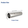 Voluty Tek XLR Male to 3 Pin XLR Microphone Adapter