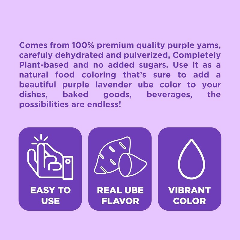 Ube Powder for Baking, 5 oz | Natural Purple Yam