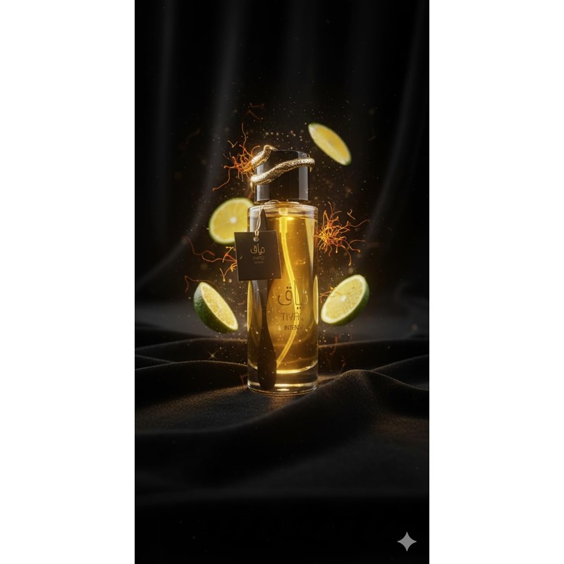 9 O'CLOCK Tiyaq Intense Unisex Perfume, Cologne for Men and