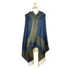 Paskmlna Chal de pashmina de doble capa reversible con patrón