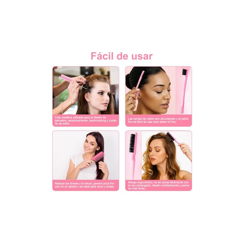 Juego de Peines para el Cabello de 16 Piezas, Set
