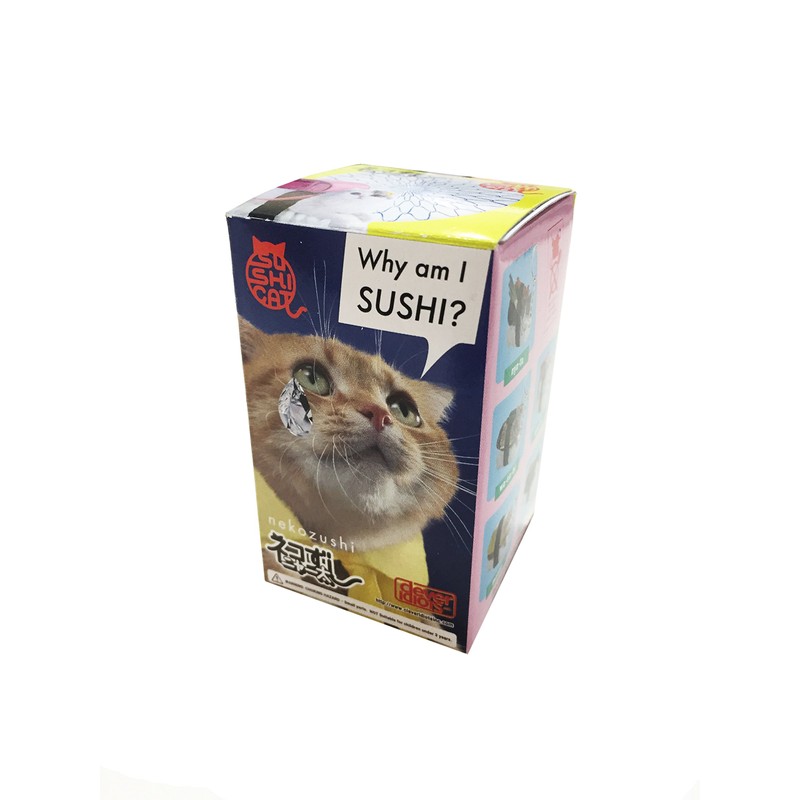 Sushi Cat Clever Idiots Nekozushi Keychain - Blind Box Includes