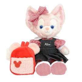 Alice Teddy Bear Mail Order Linabel Clothes Dress Up Costume Mofumofu Backpack Denim Overalls Skirt Without Main Unit For S