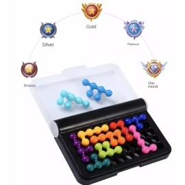 Smart Toys & Games New Smart Home Games IQ Fit a fun 3D travel game featuring 120 challenges