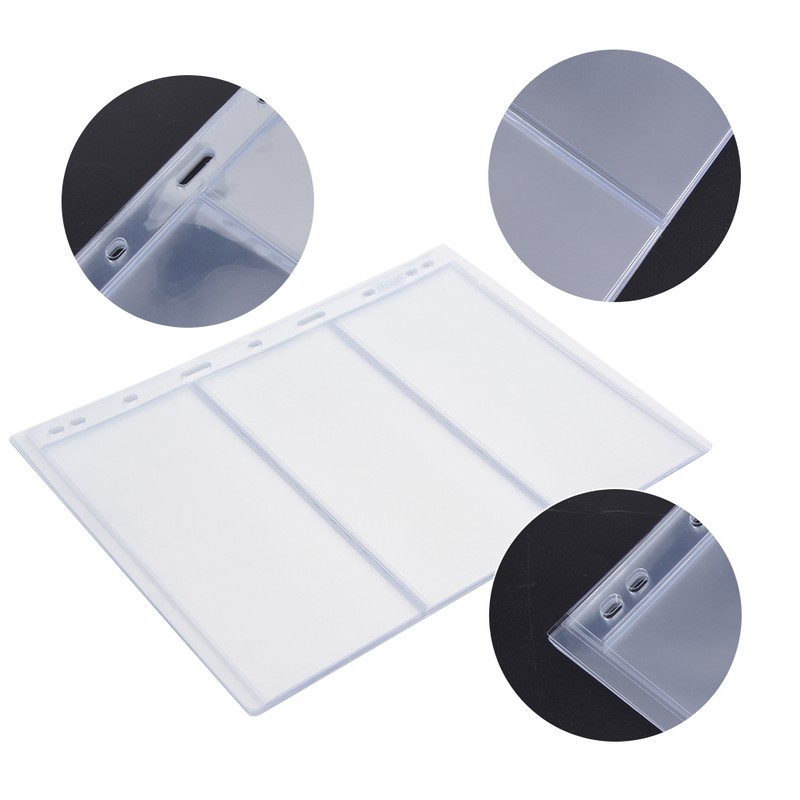 10Pcs Stamp Album Page Sheets Universal 9-Holes for Standard Stamp