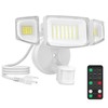 iMaihom 65W 6500LM Motion Sensor Outdoor Light, Plug In LED