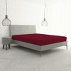 Max Color Ki-Osa by Matteo Bosio Fitted Sheet, Bordeaux, Double,