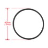 Rtrhinotuning 40mm Black Wheel Center Cap Rubber O-Rings Set 4