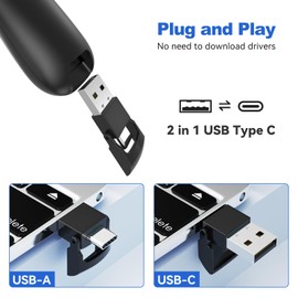 （4 Units） Presentation Clicker with 4 Cases Wireless Presenter Remote PowerPoint Pointer Slide Advancer for Mac Laptop PC Computer Keynote