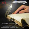 JANPIM Mini Book Reading Light LED Flexible Bookmark Light Lamp
