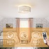 Caged Ceiling Fan with Light and Remote & App for
