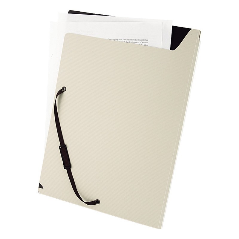 Lihit Lab F7560-11 Binder Clip File, Multi-Function, A4, Navy