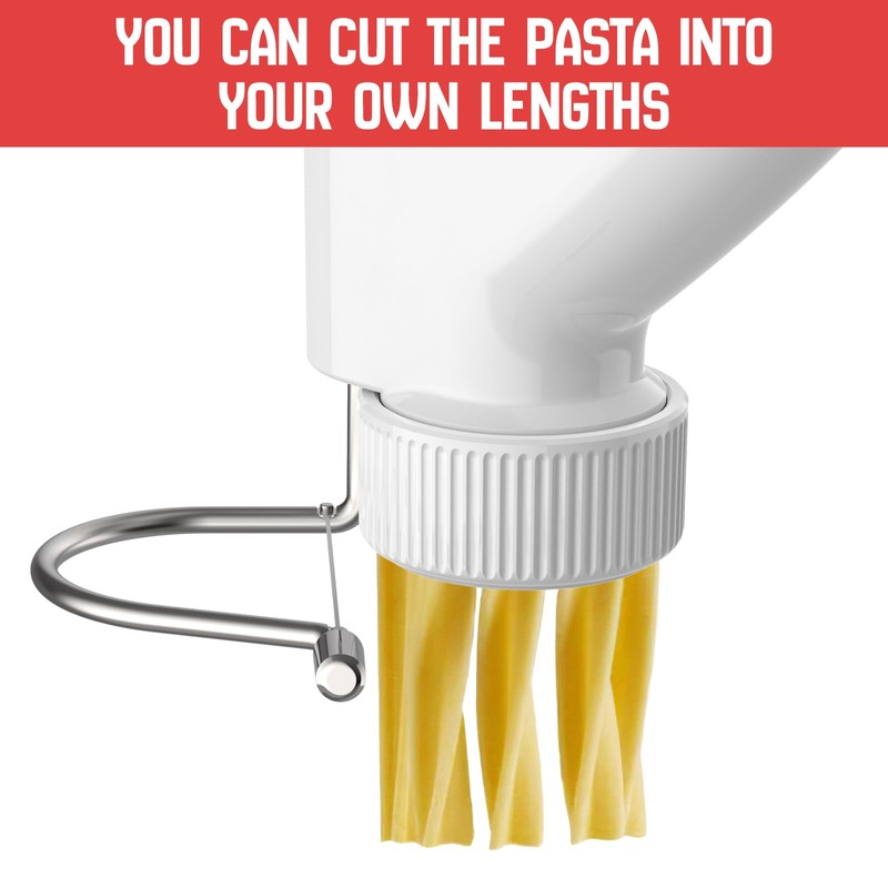 Gourmet Pasta Press Attachment for Kitchenaid Stand Mixers,Pasta Press for