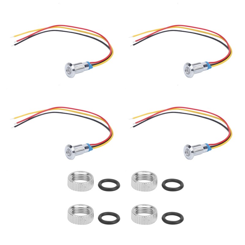 4 Set LED Indicator Light Common Cathode Lamp Industrial Control