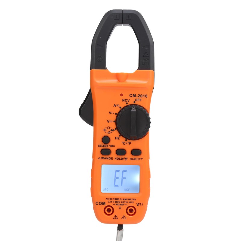 Digital Clamp Meter Multimeter AC DC NCV True RMS MultiFunction
