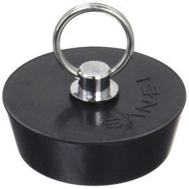 SANEI H29F-45 Rubber Stopper for Bath, No Chain, Outer Diameter 1.8 inches (45 mm), Height 1.5 inches (38 mm)