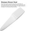 Hair Salon Handheld Shampoo Sprayer Sink Faucet Shower Head with