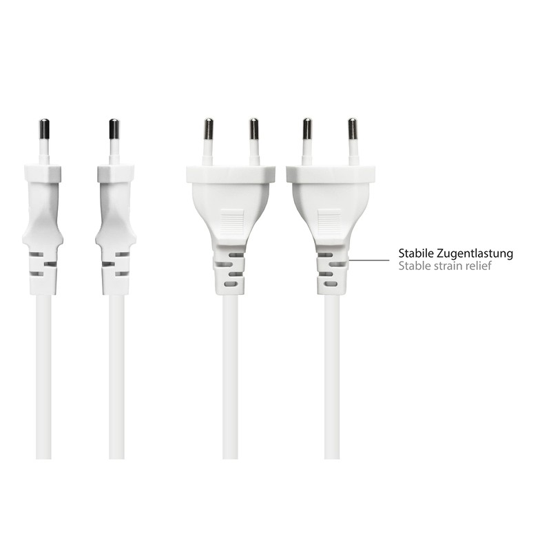 Good Connections Euro Power Cable - 0.75 m - Euro