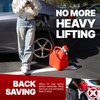 TERA PUMP Battery Powered Fuel Transfer Pump with On/Off Power